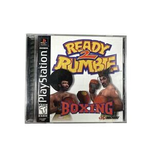 Ready 2 Rumble Boxing (Sony PlayStation 1, 1999) Authentic, CIB, Tested